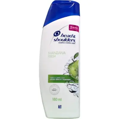 Shampoo Head & Shoulders Manzana Fresca 180 ml