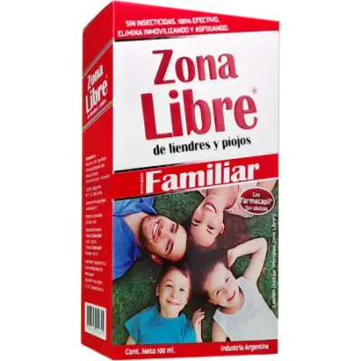 Loción Zona Libre Familiar 100 ml