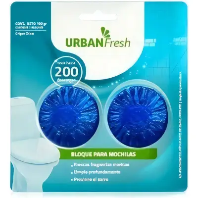 Urban Fresh Bloque Mocador Inodoro Pack 2 unidades