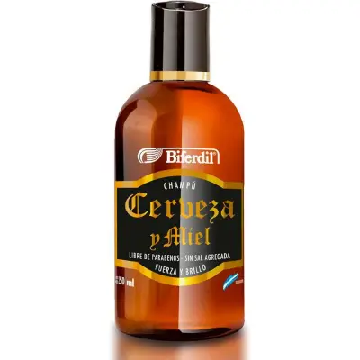 Shampoo Biferdil Cerveza y Miel 250 ml