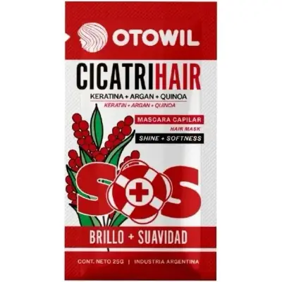 Crema Reparadora Capilar Otowil Keratina + Arginina 25 g
