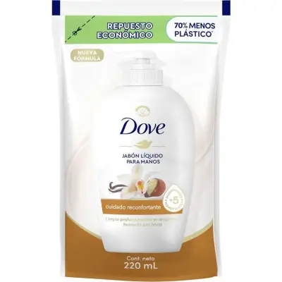 Jabón Líquido Dove Karité y Vainilla 220 ml