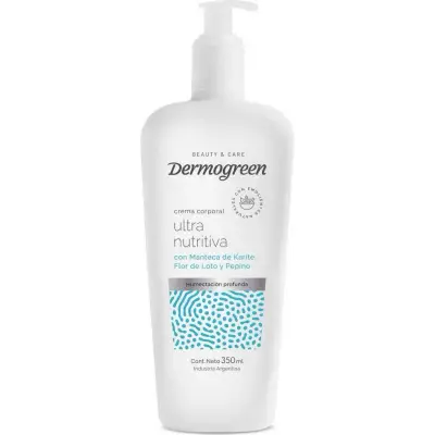 Crema Corporal Dermogreen Ultra Nutritiva 350 g