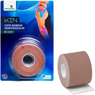 Tela Adhesiva Hipoalergénica KIN 5 cm x 5 m Beige