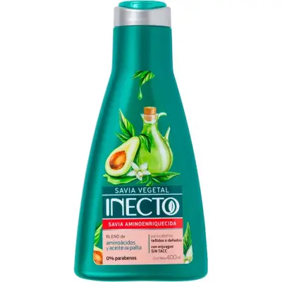 Shampoo Inecto Savia Aminoenriquecido 400 ml