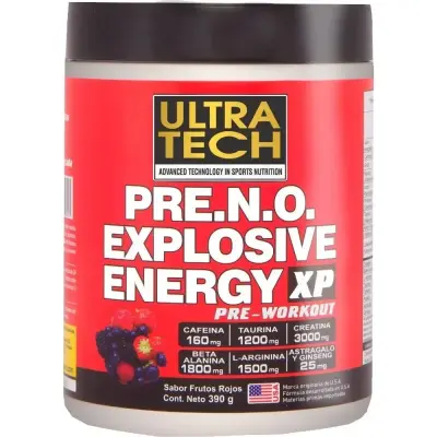 Suplemento Dietario Ultra Tech Ener XP Frutos Rojos 390 g