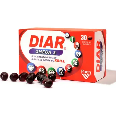 Suplemento Dietario Poen Diar Cápsulas Blandas x 30