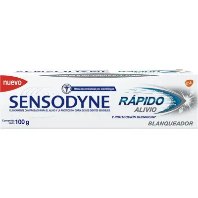 Crema Dental Sensodyne Blanqueador 100 g