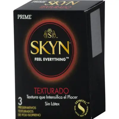 Preservativos Prime Pre Skyn Texturados Pack 3