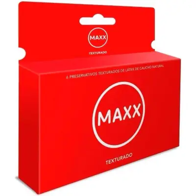 Preservativos Maxx Texturados x 6