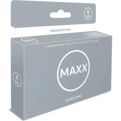 Preservativos Maxx Super Fino x 6
