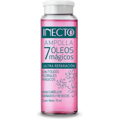 Acondicionador Inecto 7 Óleos Magic Ampollas x15