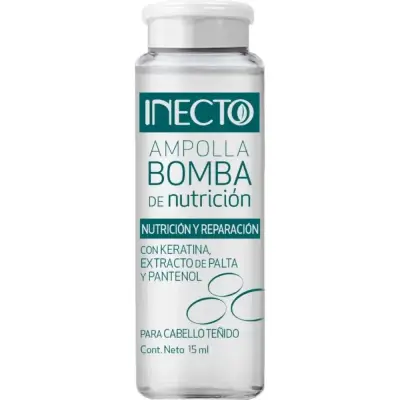 Acondicionador Inecto Bomba Nutrición Ampollas x15