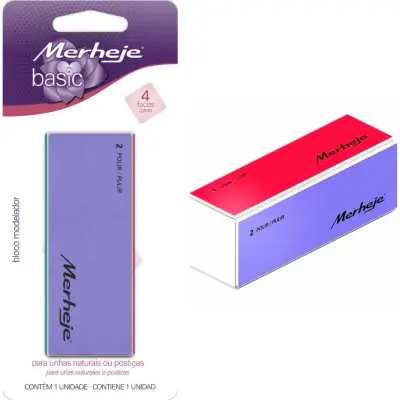 Bloque Pulidor de Uñas Merheje Basic