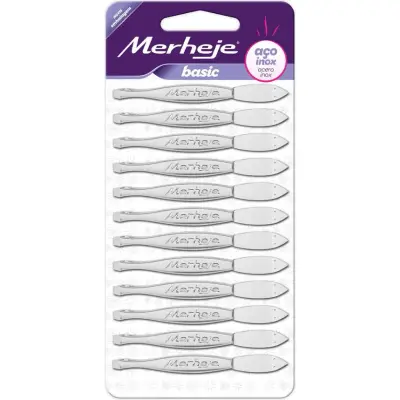 Pinza para Depilación Merheje Basic Inox