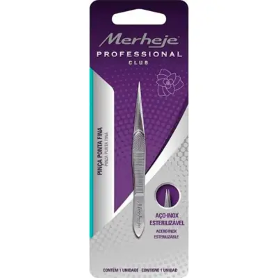 Pinza para Depilación Merheje Professional Punta Fina