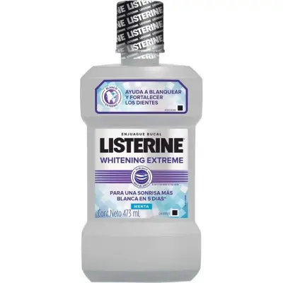 Enjuague Bucal Listerine Whitening 473 ml