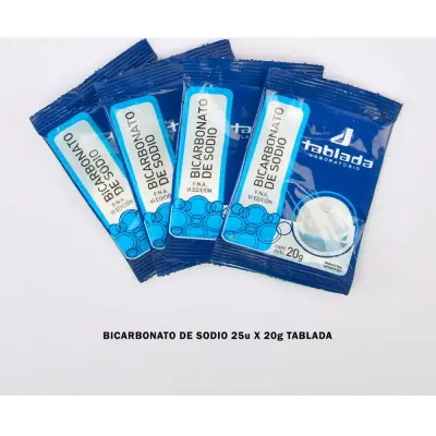 Bicarbonato de Sodio Tablada 25 Sobres