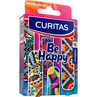 Curitas Apósitos Curitas Be Happy x16 Unidades