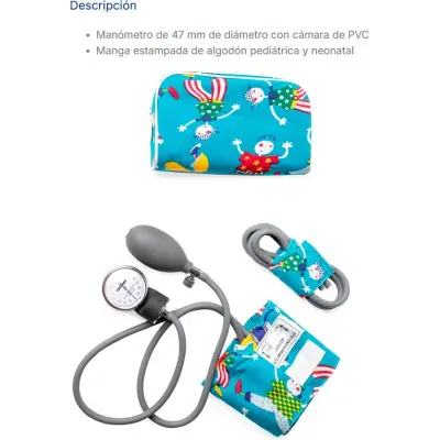 Tensiómetro Manual Coronet Aneroide Pediátrico / Neonatal