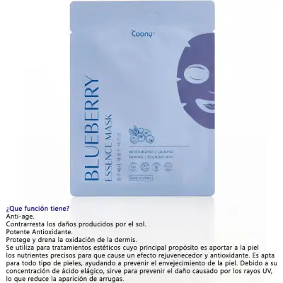 Máscara Facial Coony Blueberry Mask