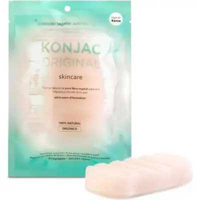 Esponja Konjac Corporal Blanca