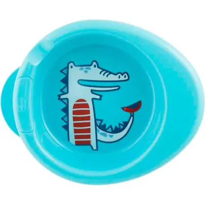 Plato Térmico Chicco 6m+ Celeste