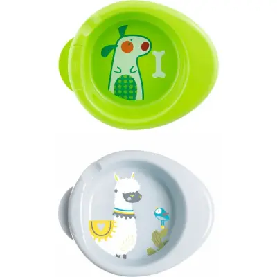 Plato Térmico Chicco Verde 6 Meses+
