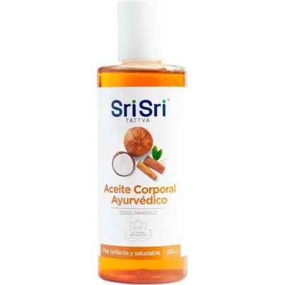 Aceite Corporal Sri Sri Tattva Coco y Sándalo