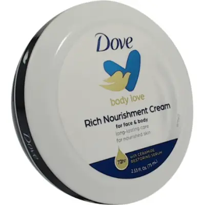Crema Corporal Dove Nutritiva Azul 75 ml