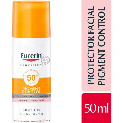 Protector Solar Eucerin Pigment Control FPS 50 50 ml