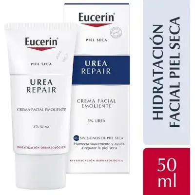 Crema Facial Eucerin Urea 5% Piel Seca 50 ml