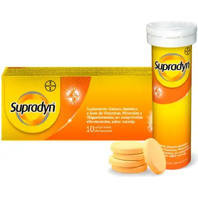 Supradyn Comprimidos Efervescentes x 10