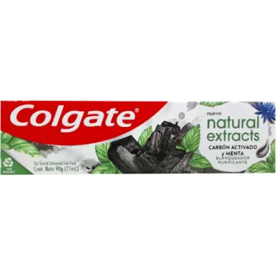 Cepillo Dental Colgate Natural Carbón x90