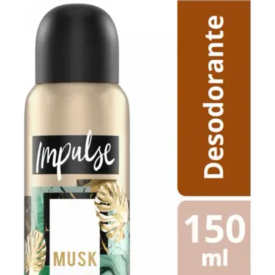 Desodorante Aerosol Impulse Musk 98 gr