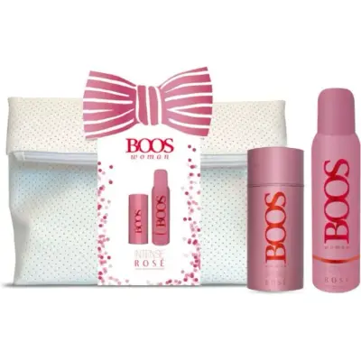 Colonia Boos Neck Intense Women Rose 90 ml + Desodorante