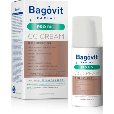 Crema Facial Bagóvit Pro Bio CC x 50