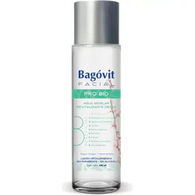 Agua Micelar Bagóvit Facial Pro Bio 200 ml