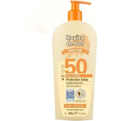 Protector Solar Rayito Family SPF 50 400 ml
