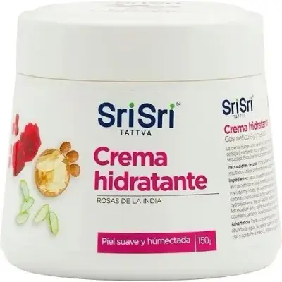 Crema Corporal Hidratante Sri Sri Tattva Rosas y Aloe Vera 150 g