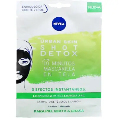 Mascarilla Facial Nivea Shot x 1