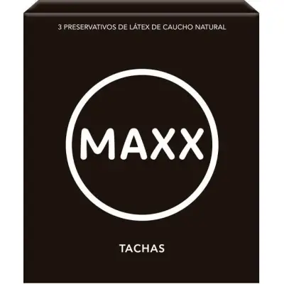 Preservativos Maxx con Tachas x 3