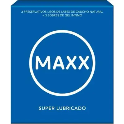 Preservativos Maxx Súper Lubricado x 3