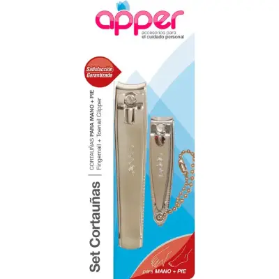 Set Cortauñas Apper