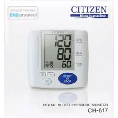 Tensiómetro Digital de Muñeca Citizen CH617