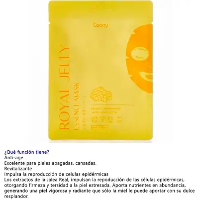 Máscara Facial Coony Royal Jelly