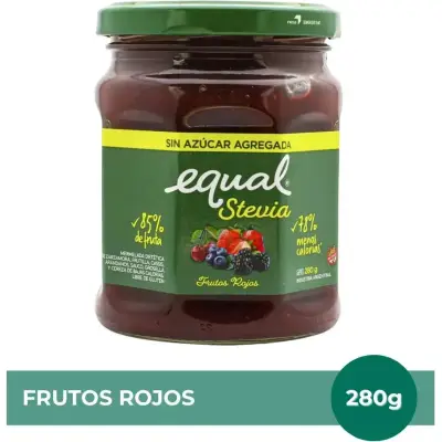 Stevia Equalsweet Mermellada Fresa Roja