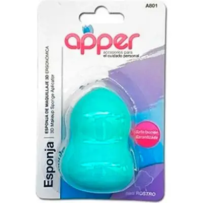 Esponja de Maquillaje Apper 3D Ergonómica