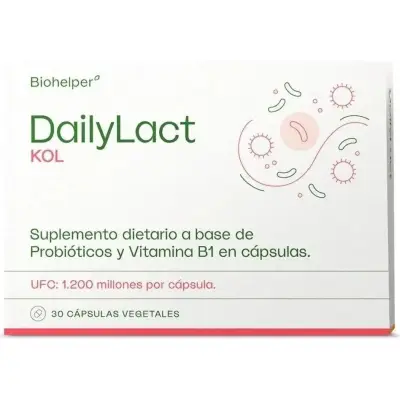 Dailylact KOL Suplemento Dietario Bio Helper Cápsulas x 30
