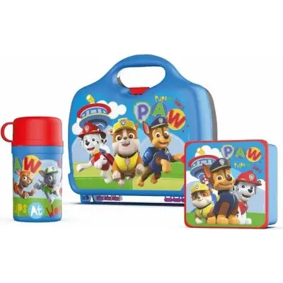 Set de Lonchera Disney Paw Patrol con Botella y Accesorios